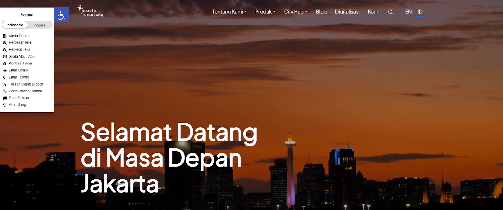 Upaya Jakarta Inklusi Disabilitas lewat Fiitur Disabilitas di Website Jakarta Smart City