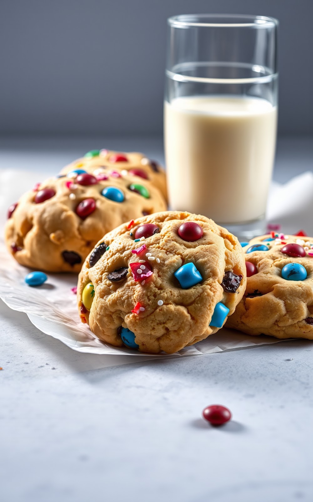 Monster Cookies With Candy