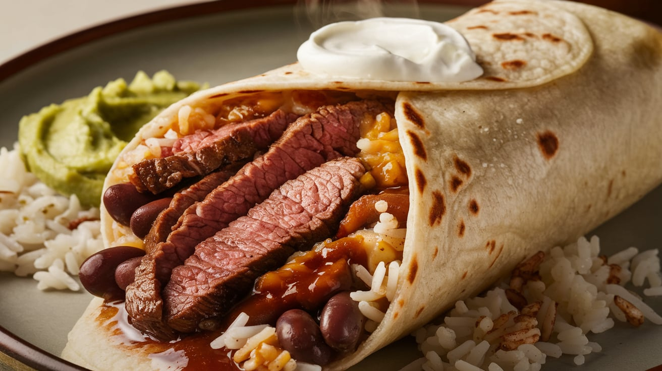 chipotle steak burrito
