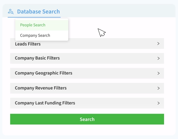 Database search tool from Skrapp