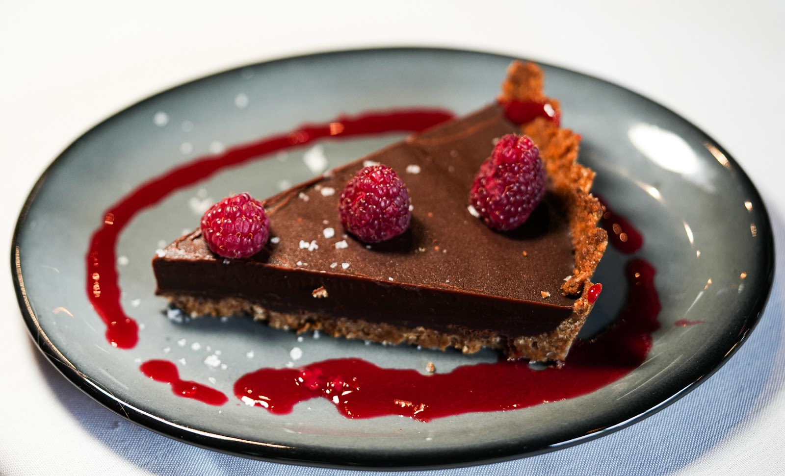 Dark Chocolate Ganache Tart