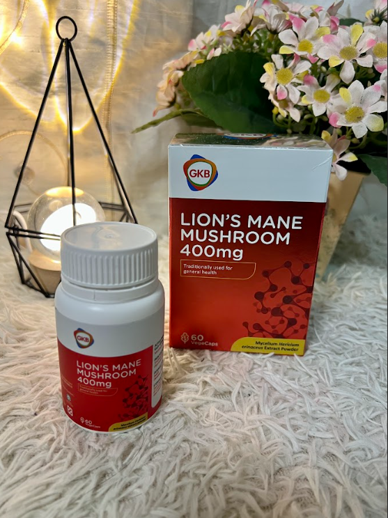 GKB Lion’s Mane Mushroom 400mg