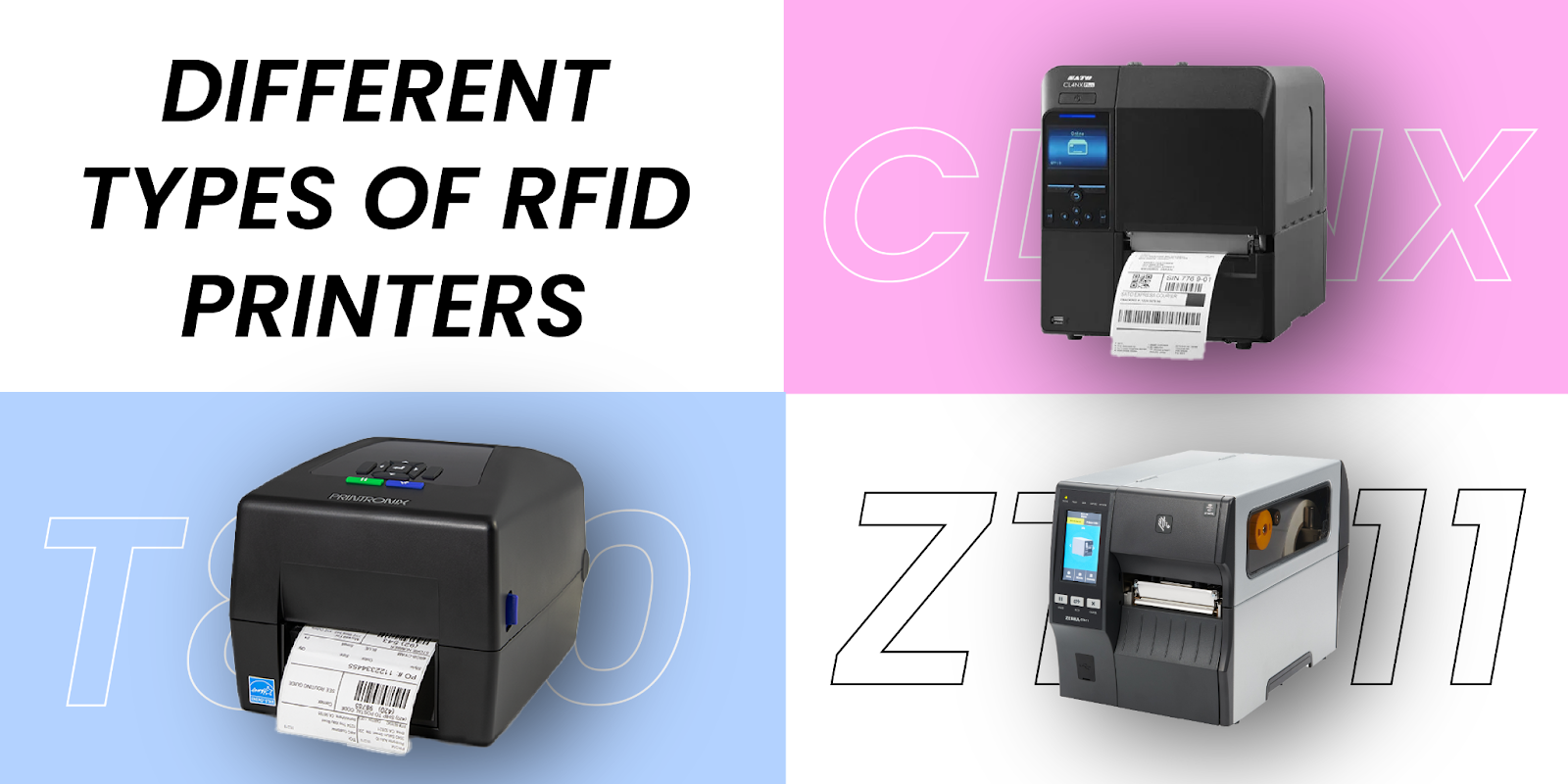  Types of RFID Printers