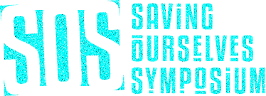 HIV/AIDS. Text in graphic reads "Saving Ourselves Symposium"