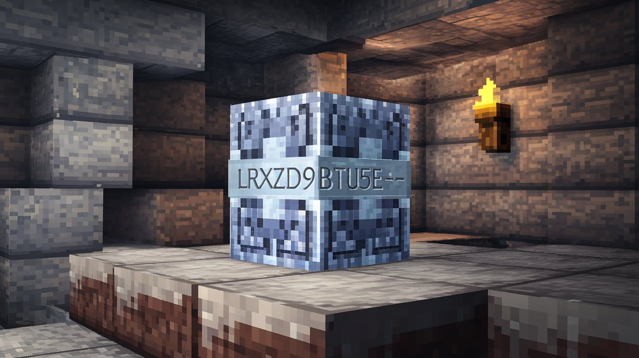 diamond:lrxzd9btu5e= minecraft