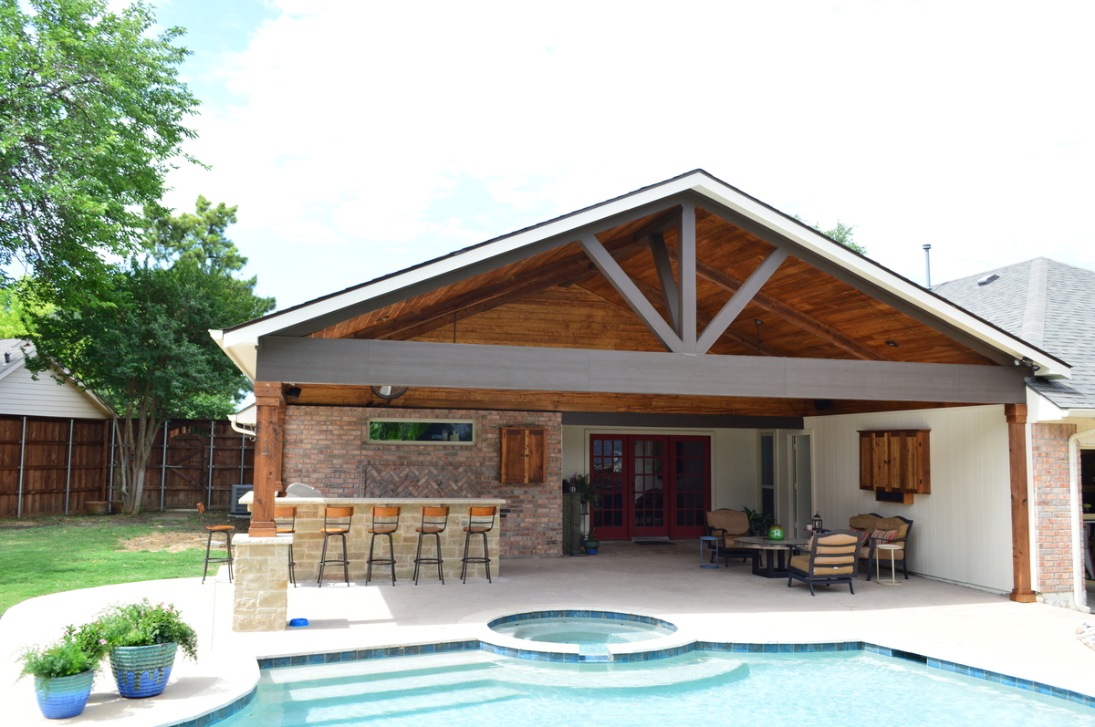 outdoor pergola roof structure