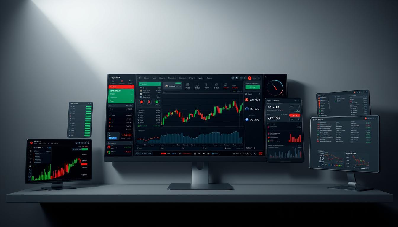 trading dashboard