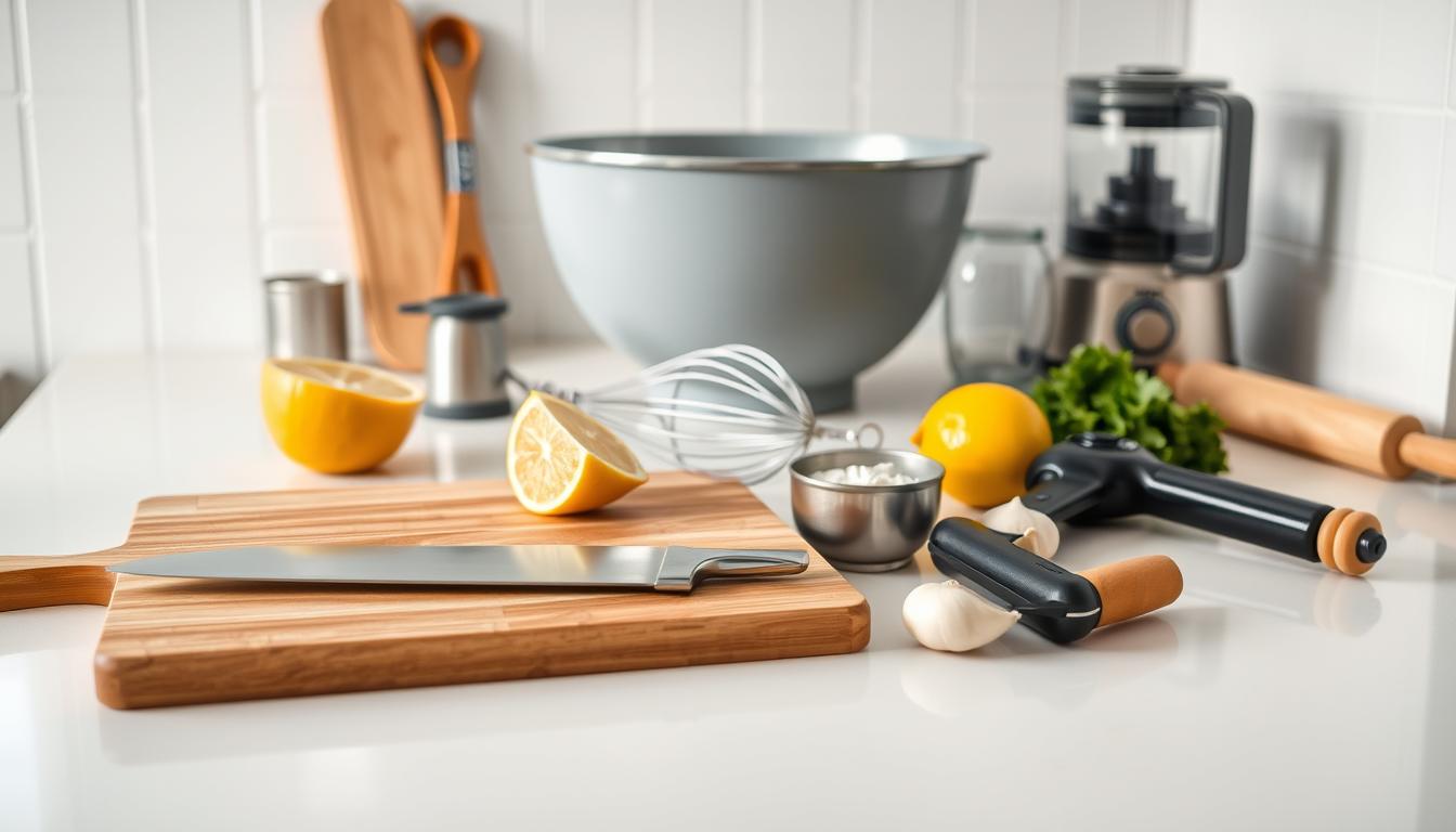 Kitchen Tools for Chicken Tostadas