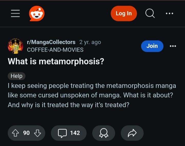 Metamorphosis Anime