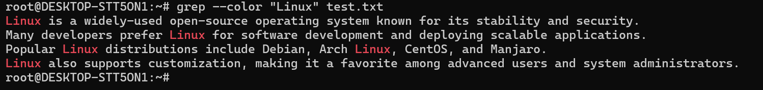 how to use grep command in linux?