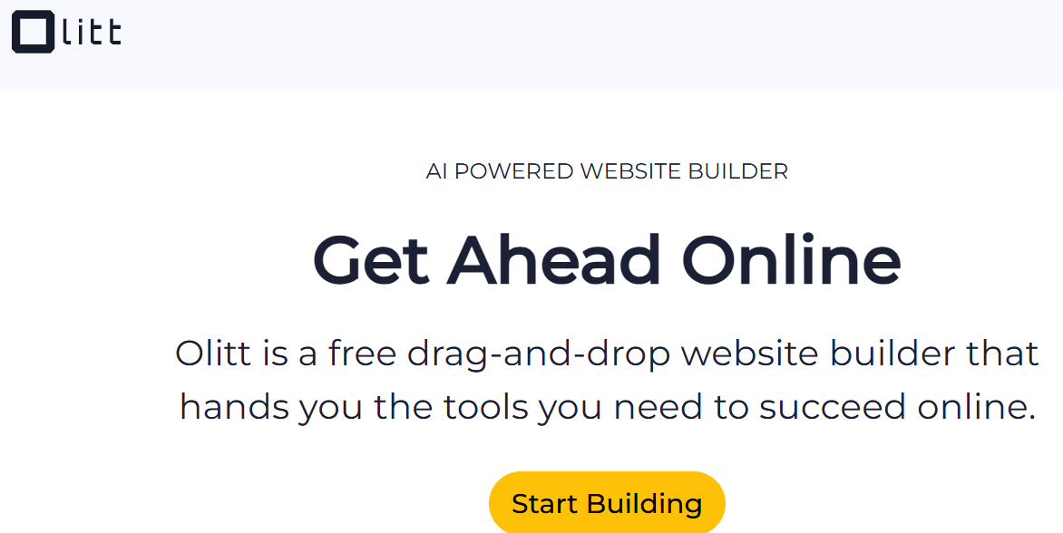 Olitt website builder