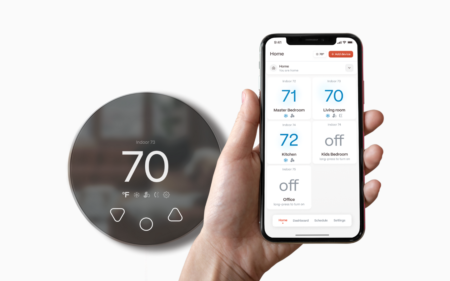 Klima - Smart Home Thermostat for Mini-splits, Air Conditioners and Heatpumps