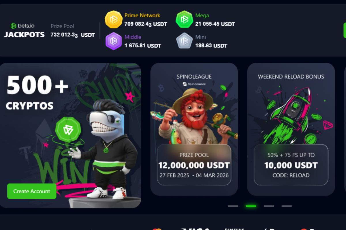 Bets.io bonuses