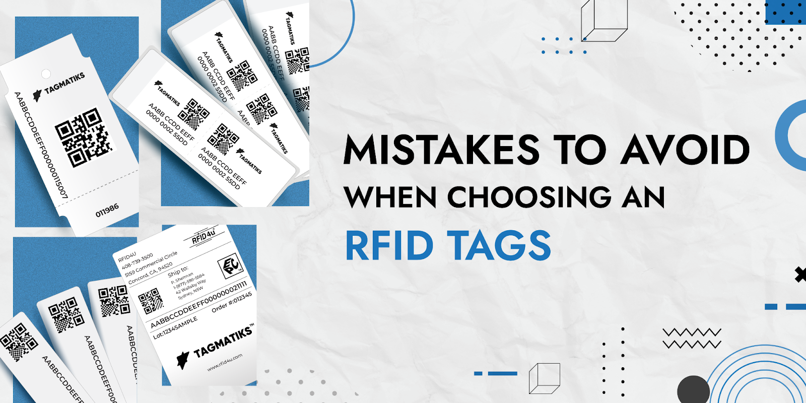 Mistakes To Avoid When Choosing RFID Tags