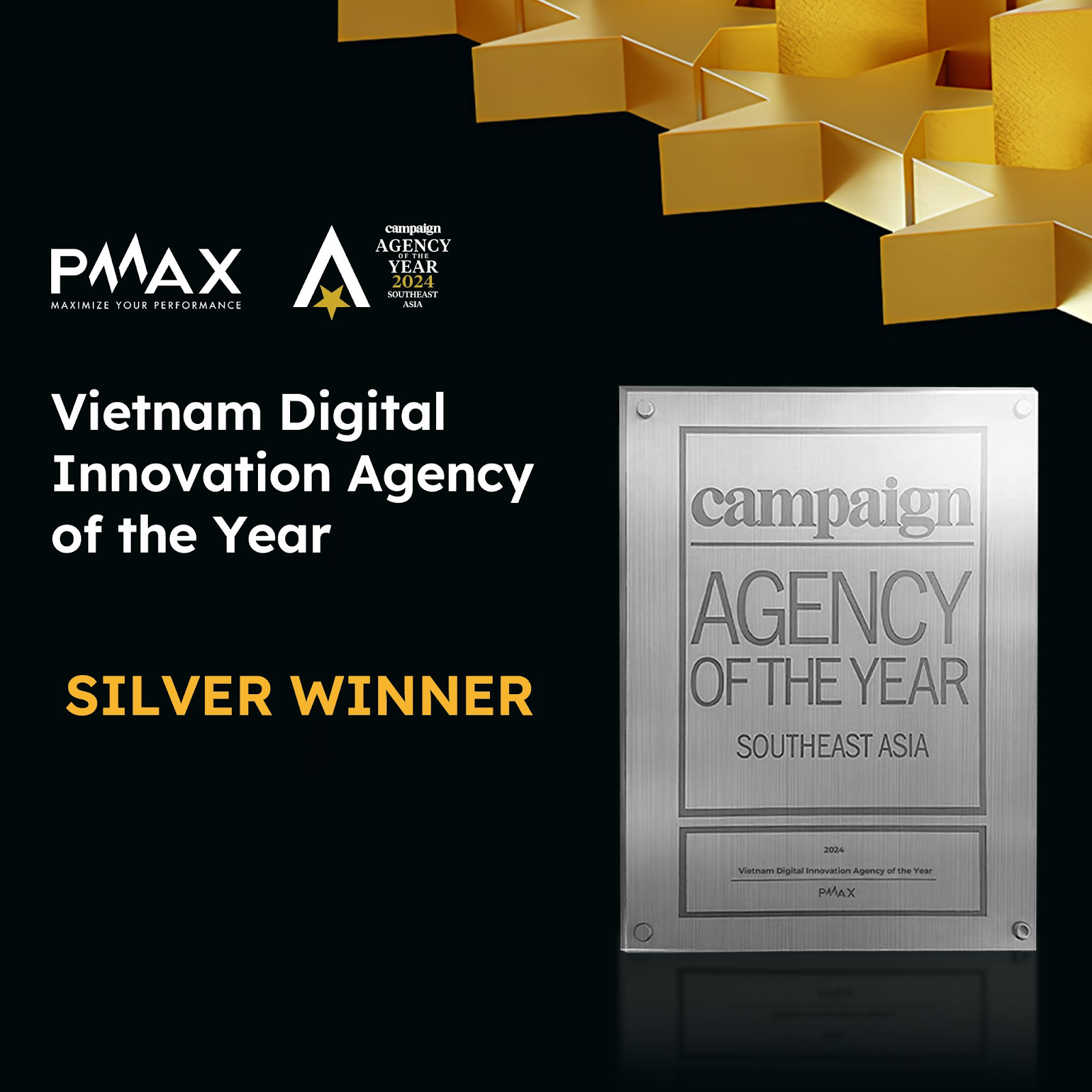 PMAX khẳng định vị thế khu vực Đông Nam Á với chuỗi chiến thắng tại Agency of the Year 2024