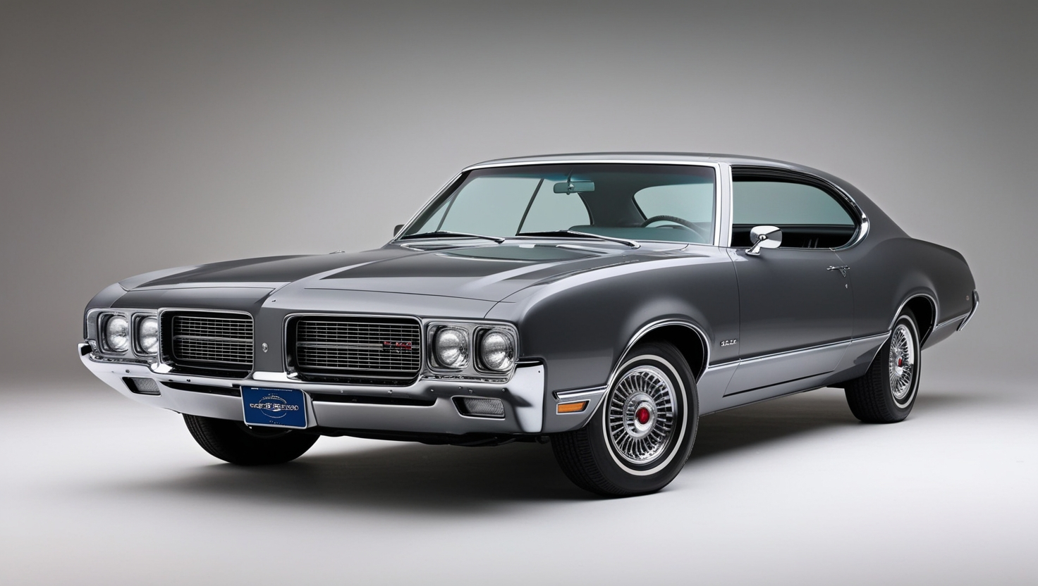 Images of the 1970 Grey 4-Door Oldsmobile Delta 88