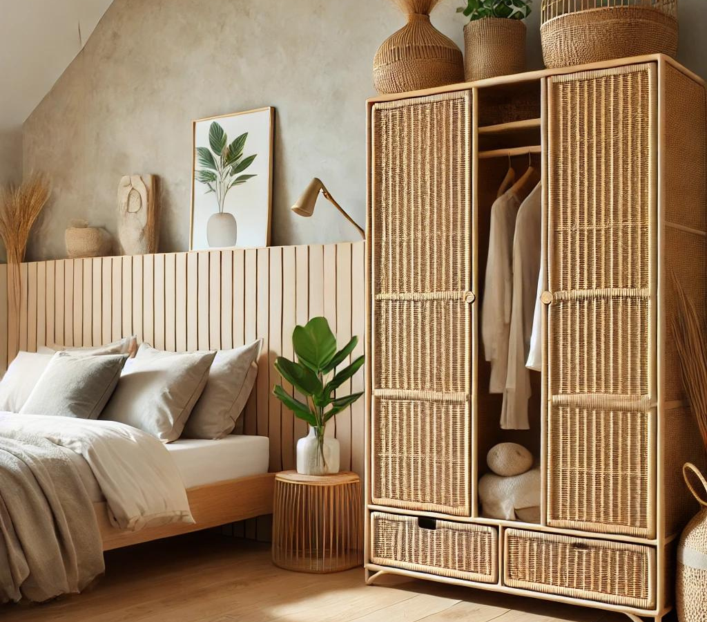 Wicker Wardrobe Furniture