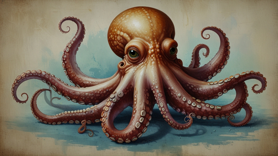 Octopus Painting