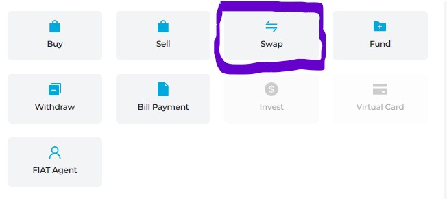 How to swap BTC on TransferXO