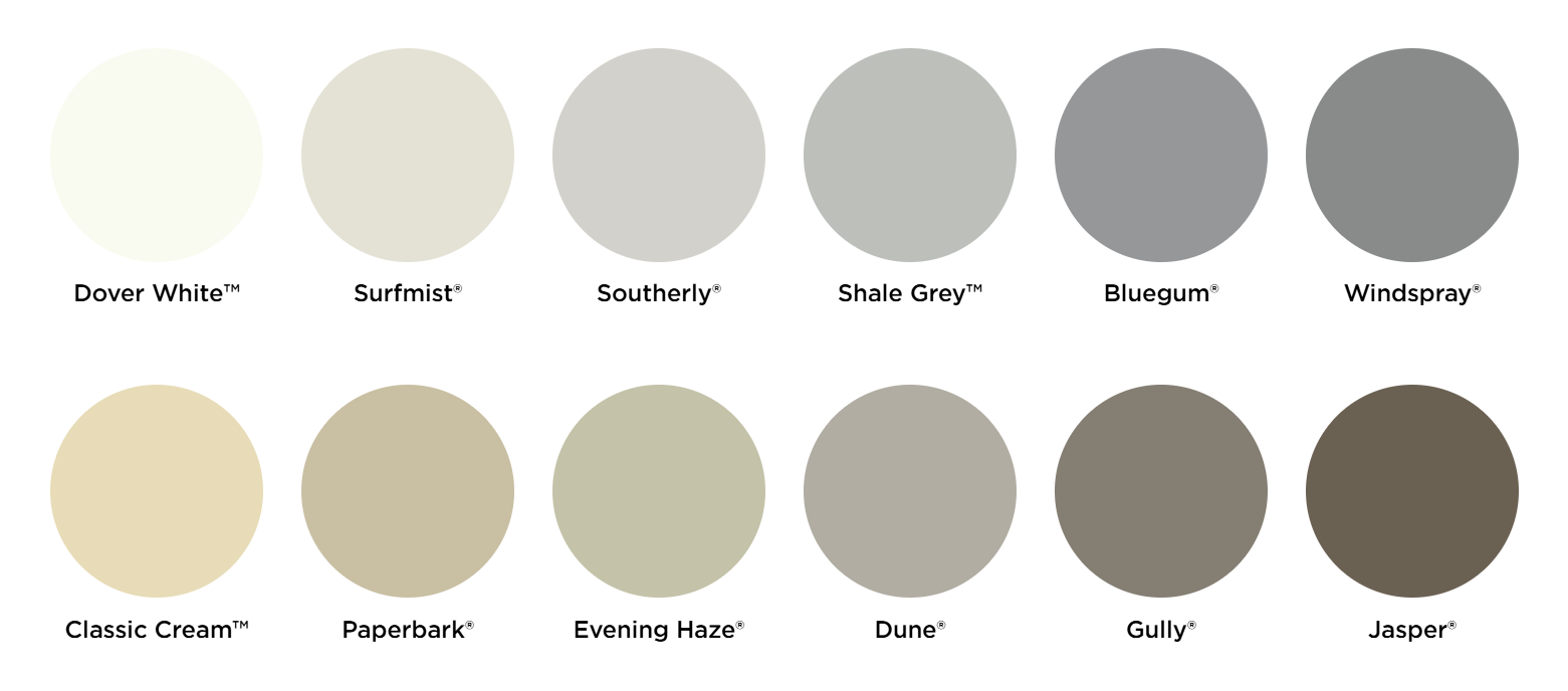 Pale Colour Palettes