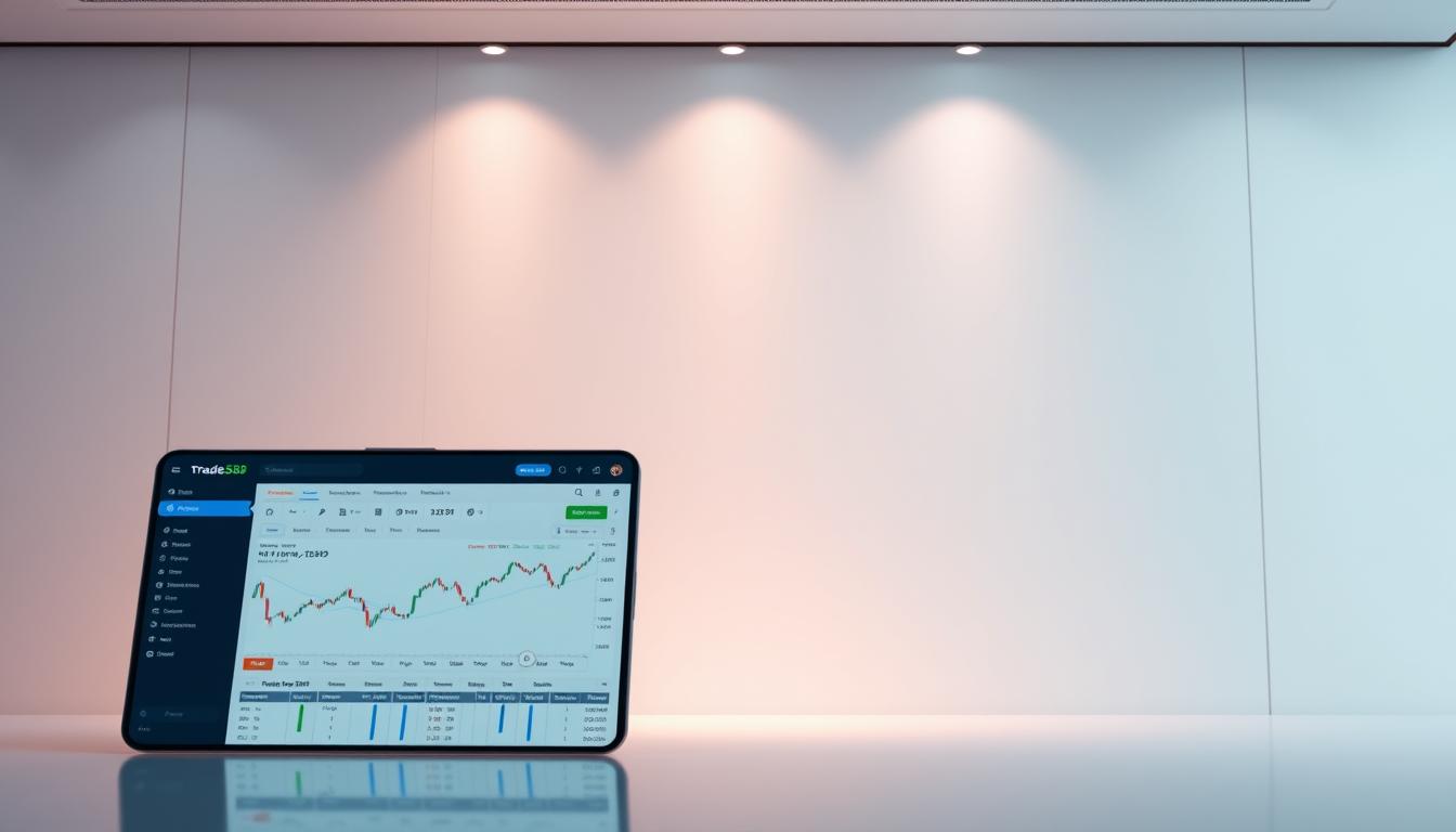 Trade350 App interface