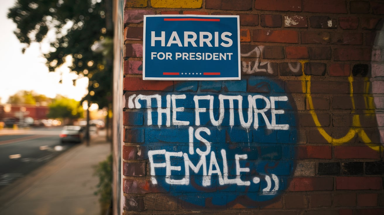 Harris for President Sign