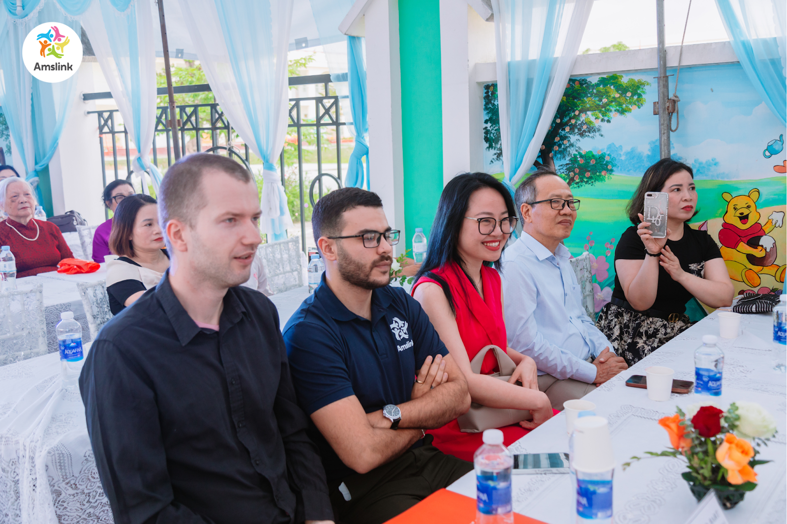Sự kiện khai trương Amslink An Dương thu hút nhiều phụ huynh, học sinh