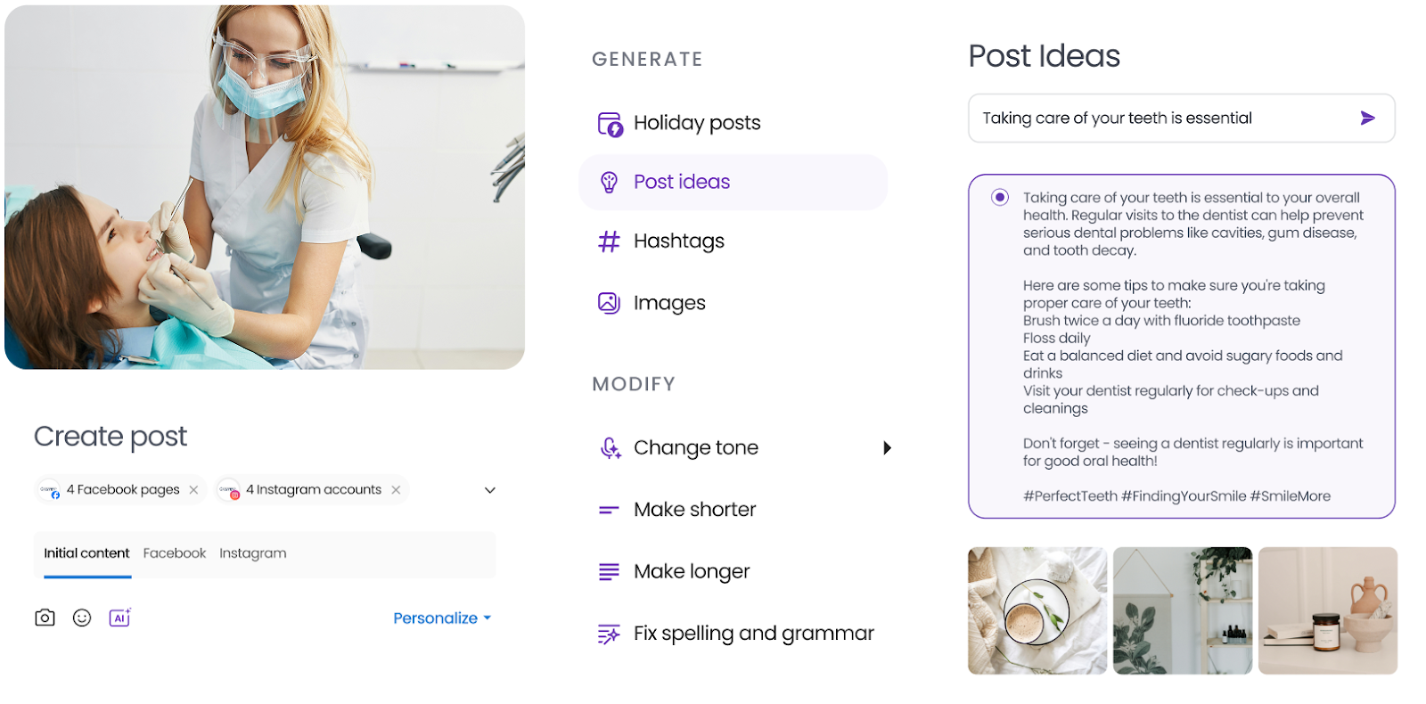 dental content marketing