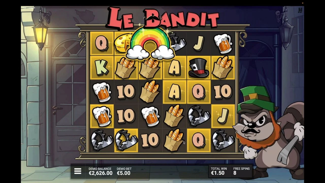 Le Bandit not on Gamstop Gameplay