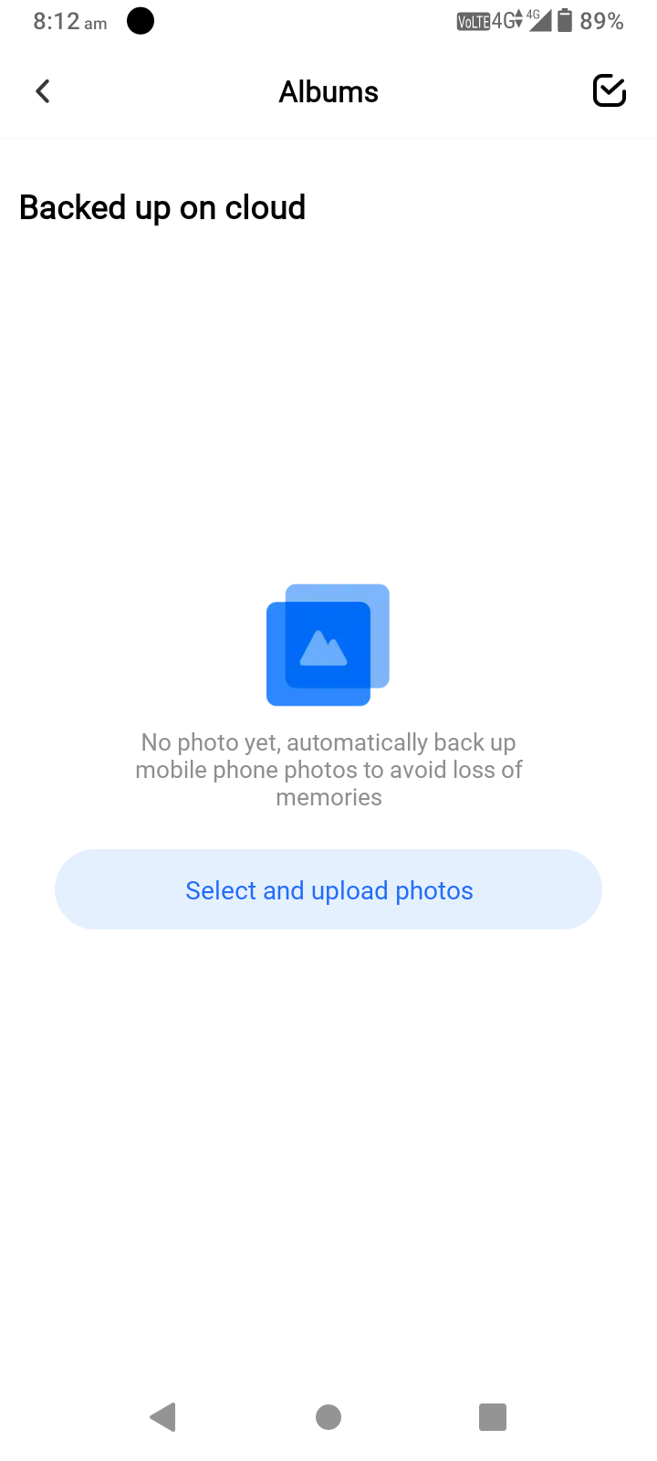 TeraBox  backup option
