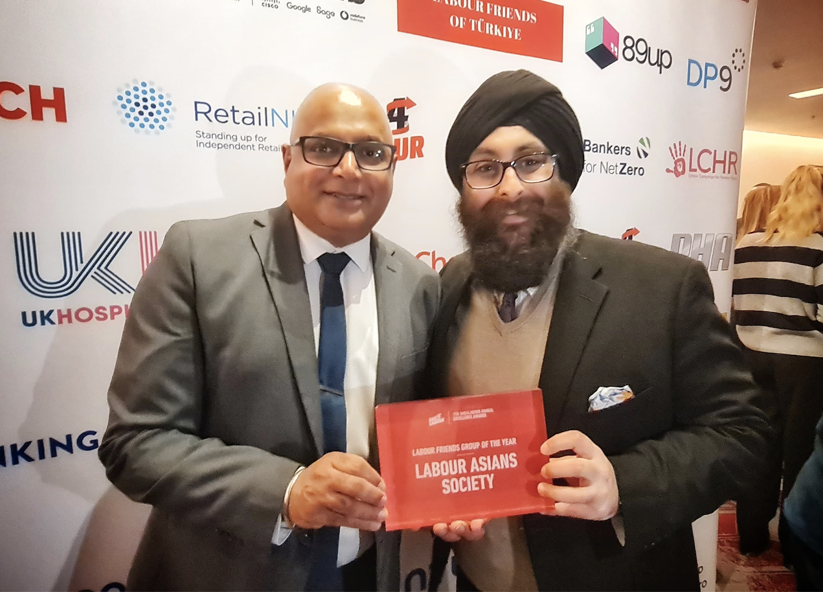 Labour Asians Society Clinches Top Honour at SME for Labour Gala