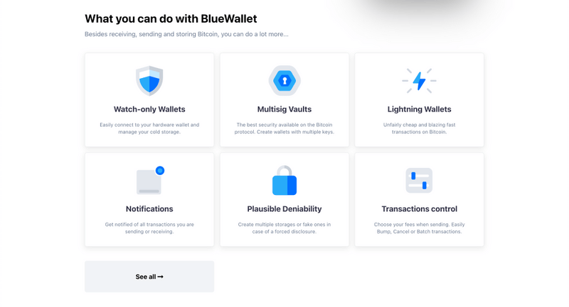 BlueWallet отзывы
