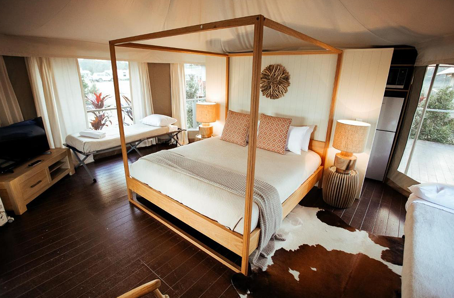 rivershore glamping
