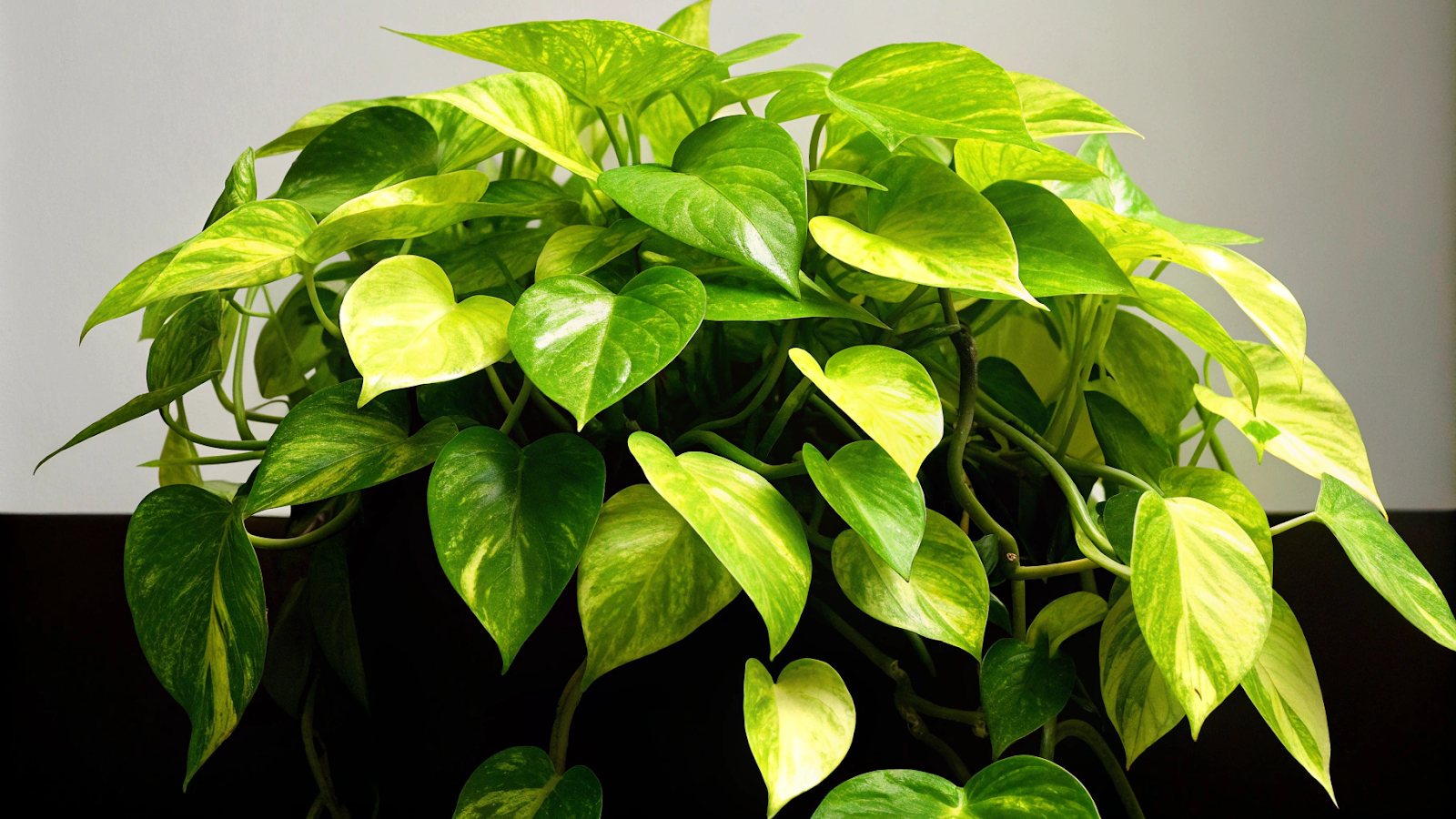 Uma Jiboia Neon (Neon Pothos)