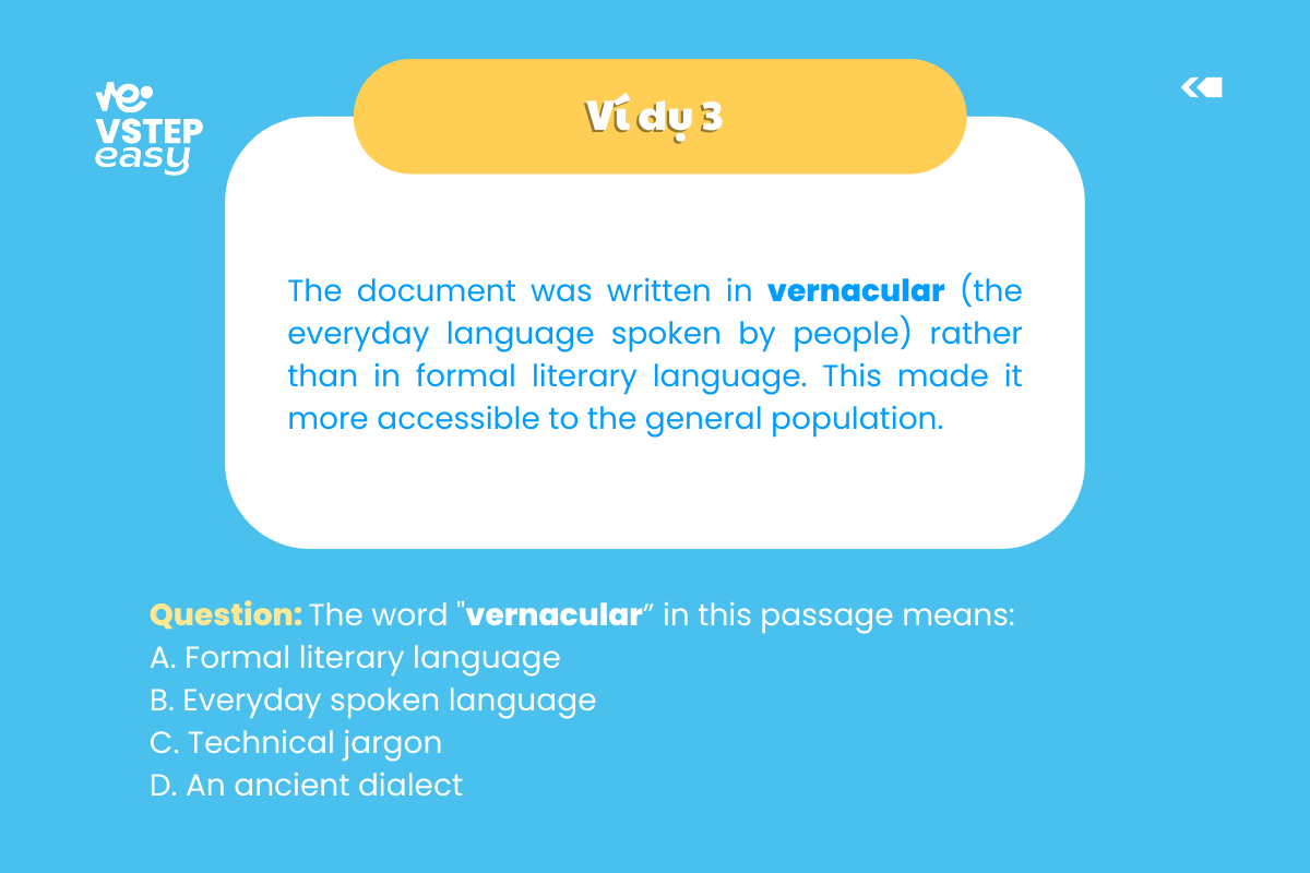Ví dụ 3 dạng tìm manh mối từ phép chấm câu (Punctuation clues)