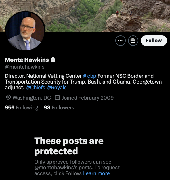 Monte Hawkins locked down his accounts, but it was too late. Trump acted swiftly.