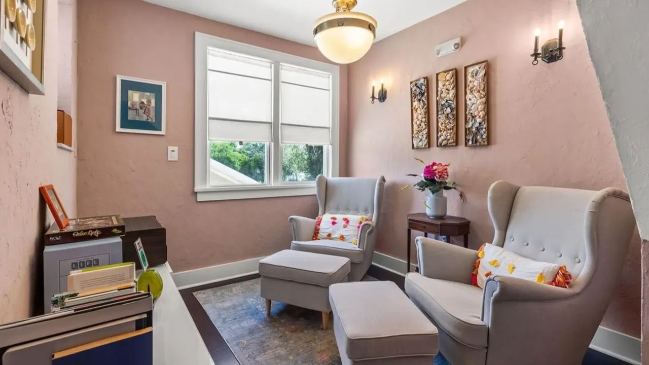 Historic 1936 Tudor Revival in Saint Petersburg with Pool, Lush Gardens, and Bed & Breakfast License (Floor Plan Inside)