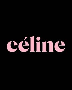 This contains an image of CELINE's social media 