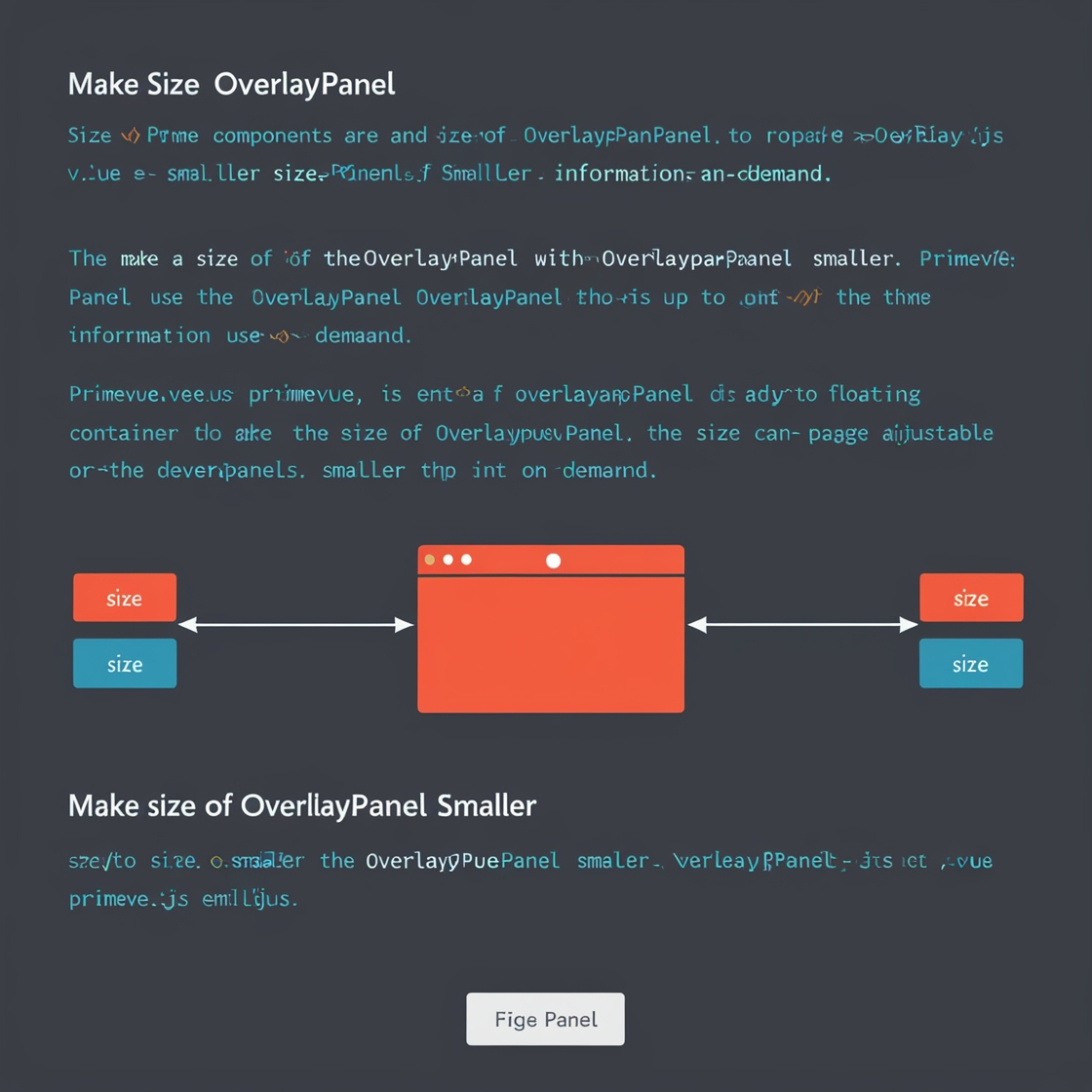  Mastering PrimeVue: Ultimate Guide to Shrinking the make size of overlaypanel smaller primevue 2024