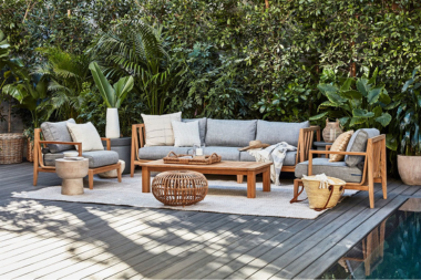 deck furniture ideas for comfort and style weather resistant sofa and sectionals with table custom built michigan