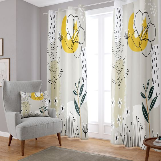 curtains for white walls