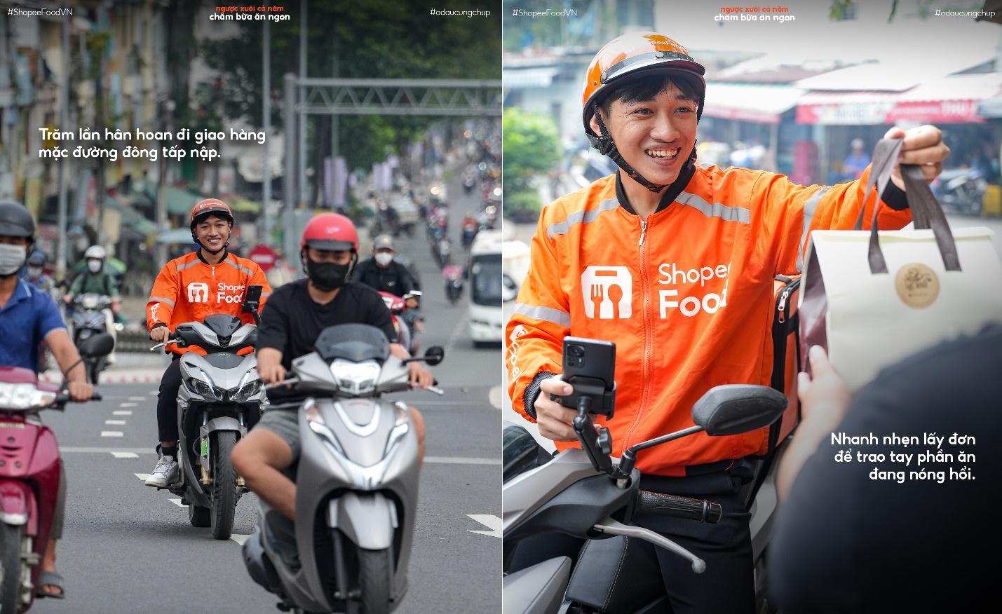 A collage of a person on a scooterDescription automatically generated