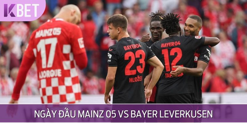 Lịch thi đấu Mainz 05 vs Bayer Leverkusen