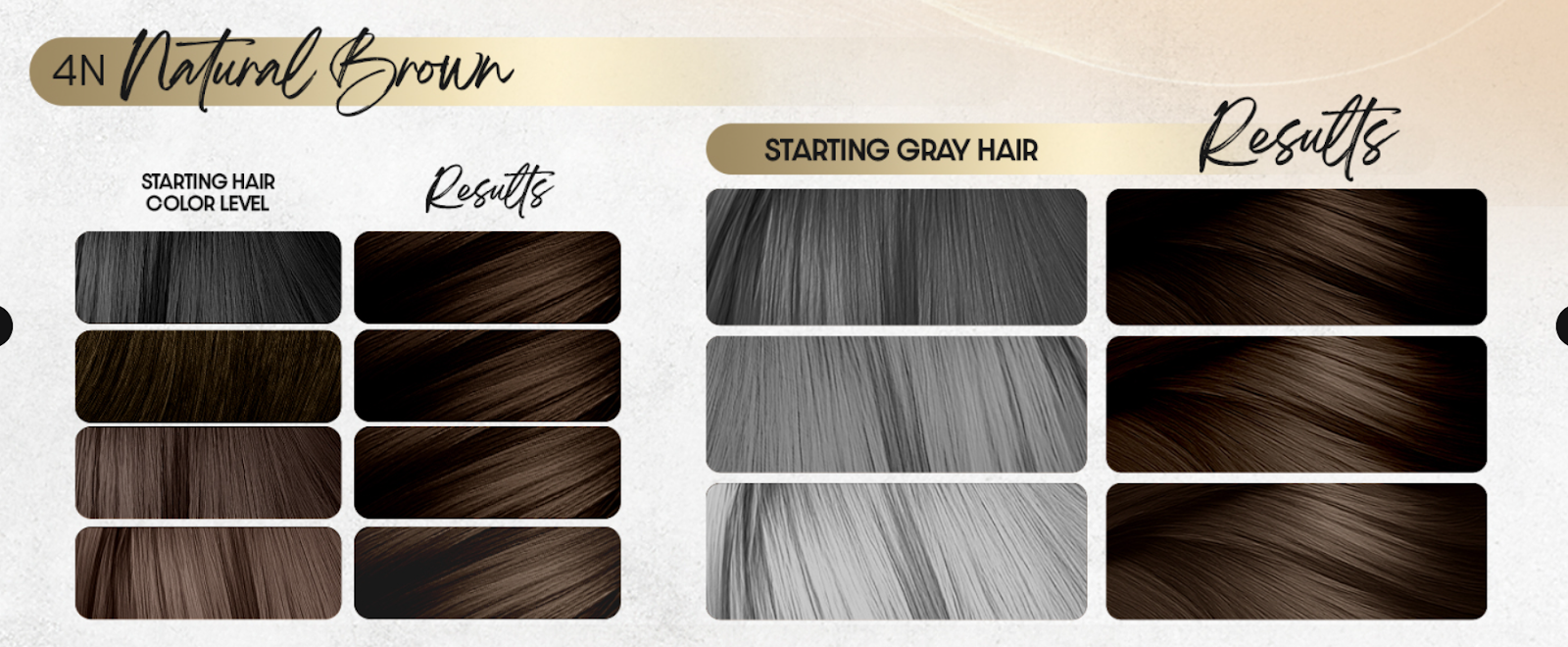 Crème colorante capillaire à infusion rapide, brun naturel - Herbishh