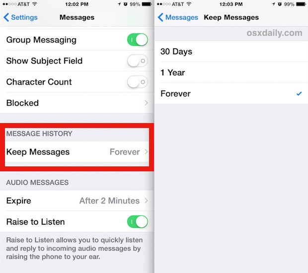 clear system data by deleting messages