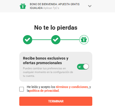 LeoVegas registro