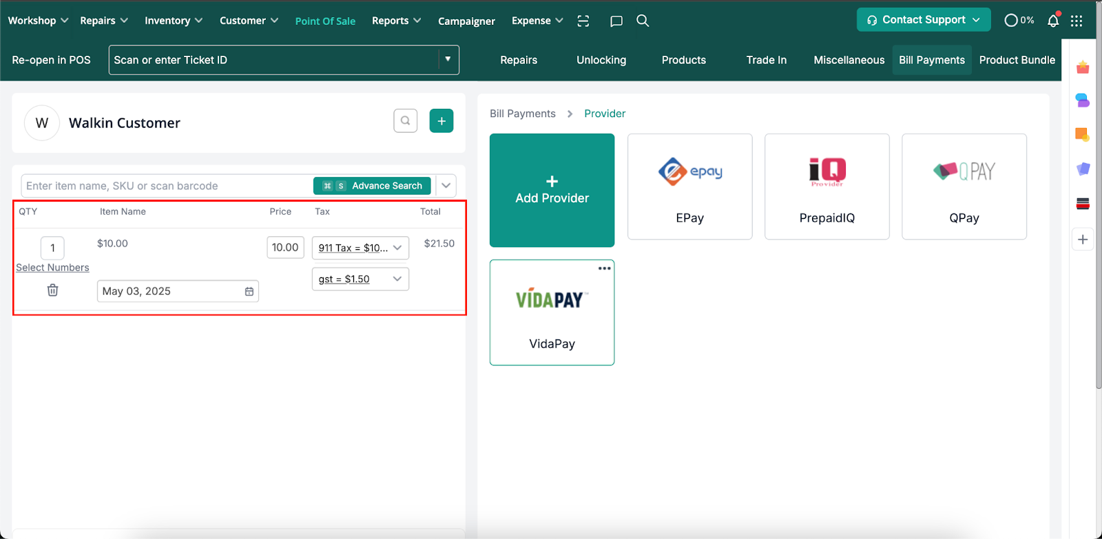 Top-Up Added to Cart