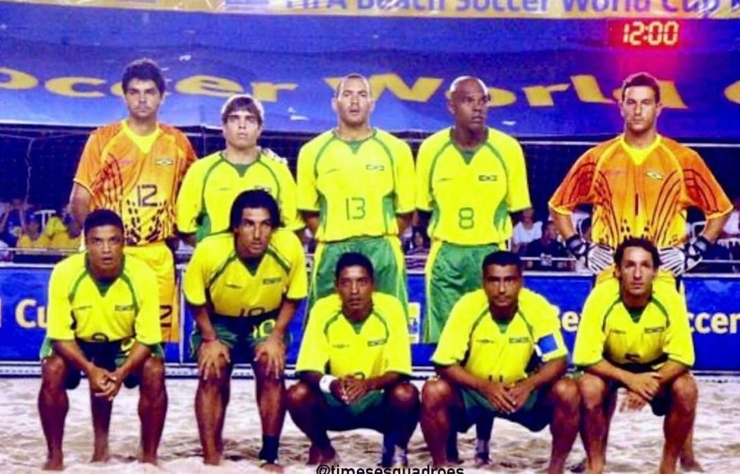 Elenco do Brasil no futebol de areia