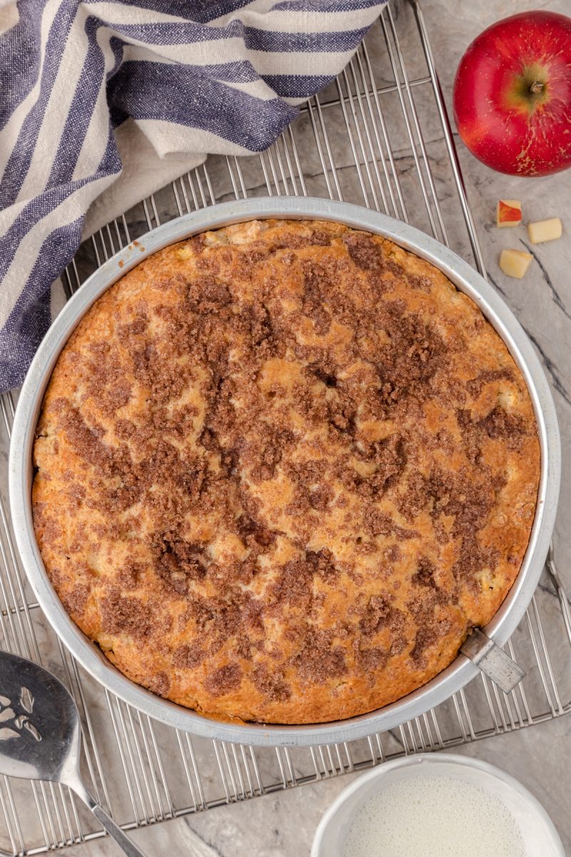 Apple cake.