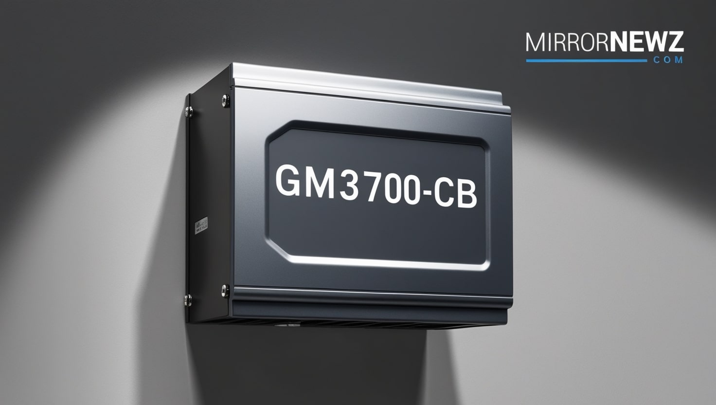 Control Box P/N: GM3700-CB